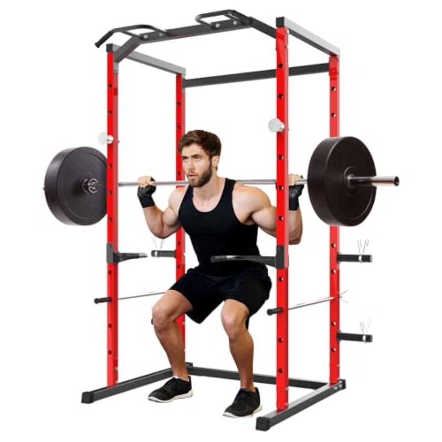 Pull Up Bar - Zware Power Cage met Pull-Up Bar
