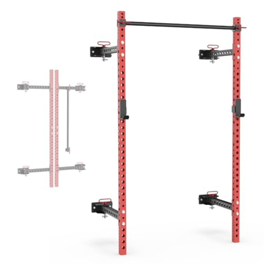Pull Up Bar - 2200 Serie Opvouwbaar Squat Rack met