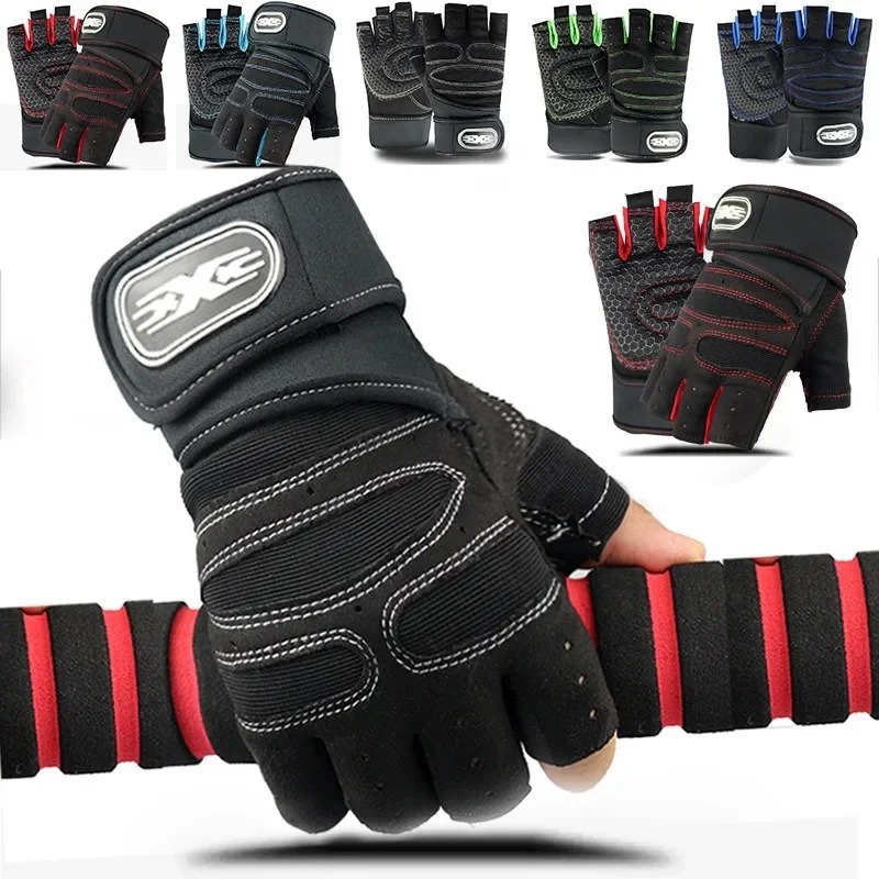 Weightlifting Gloves - Herren- en dameshandschoenen zonder vingers voor