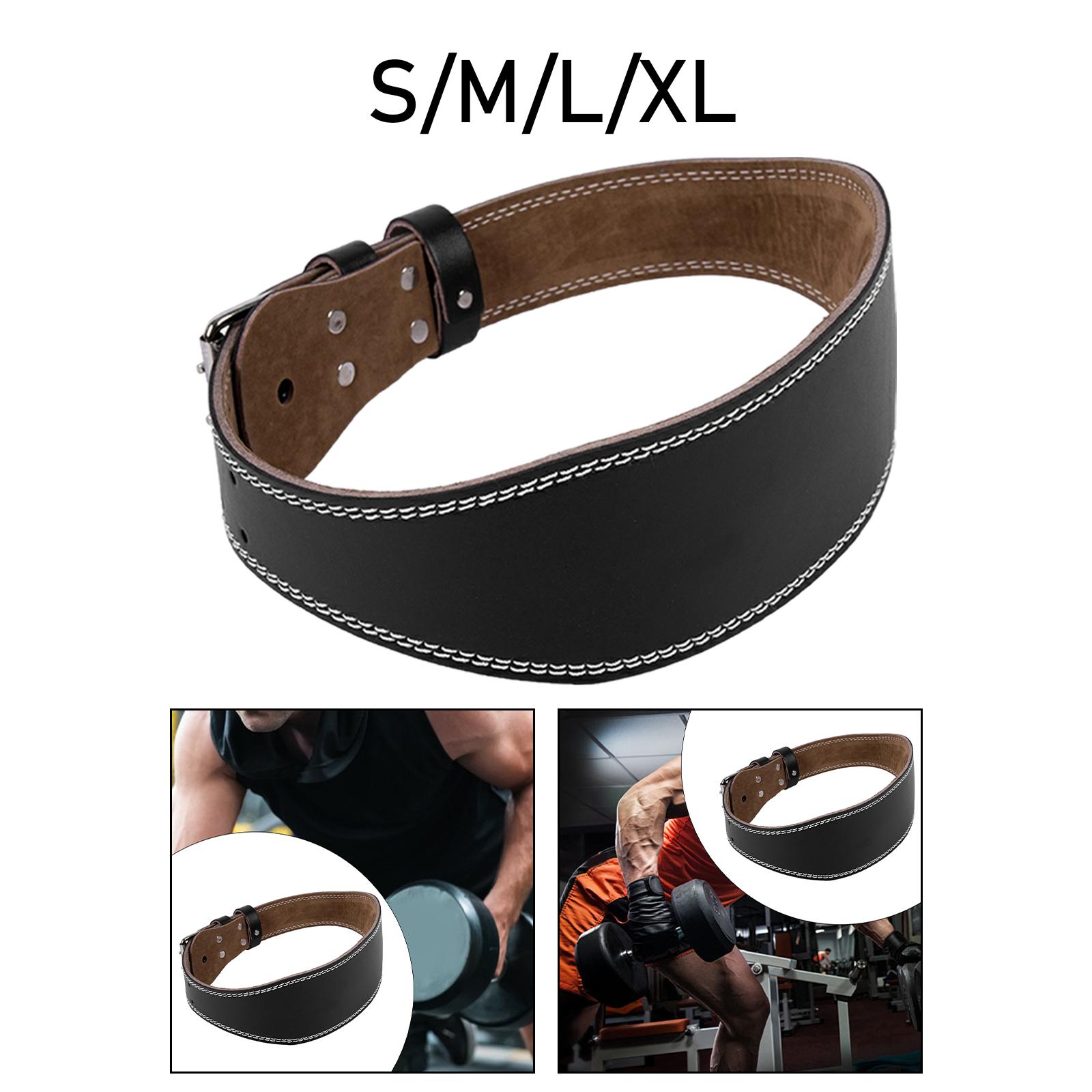 Lifting Belt - Sportbeschermingsuitrusting PU Lederen Gewichthefriem Verstelbare Lendensteun