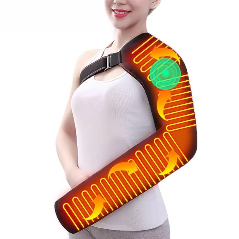Wrist Wraps - Verwarmde massage-ondersteuning voor de elleboog, met