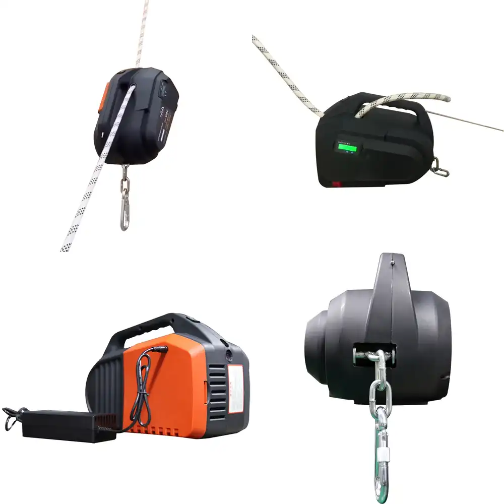Rope Climb - Materiaal Bagage Luchtcooler Buiteninstallatie Hefgereedschap Gebouw