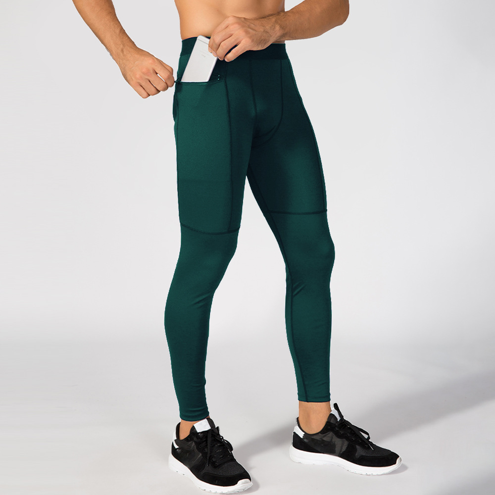 Crossfit Victory - Heren Running Tights Compressie Sportbroek Training
