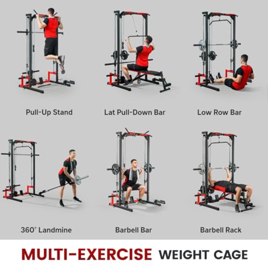 Power Cage Smith Machine Multi - Pull Up Bar recensie en prijs