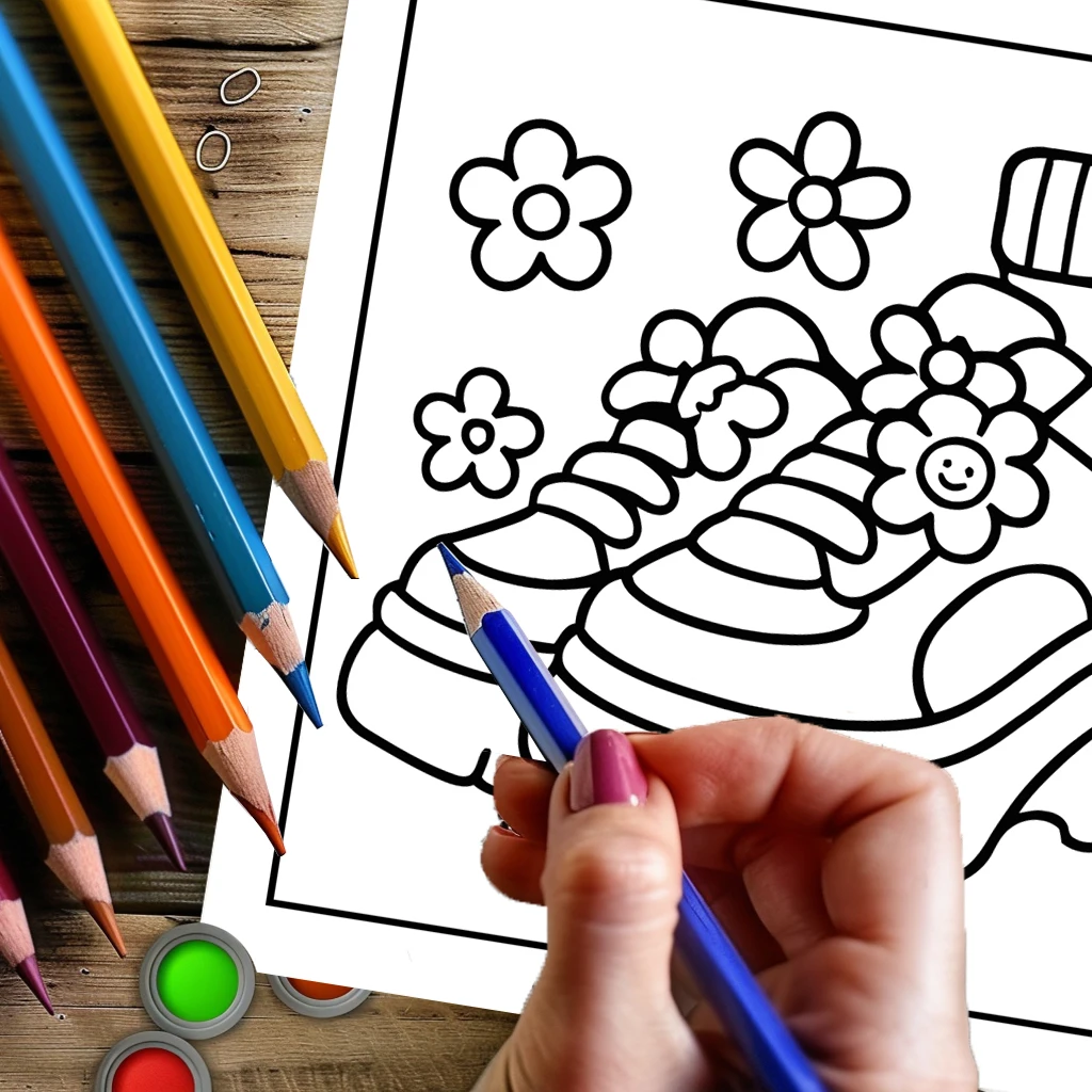 Eenvoudig retro kleurboek voor - Chalk Bag recensie en prijs