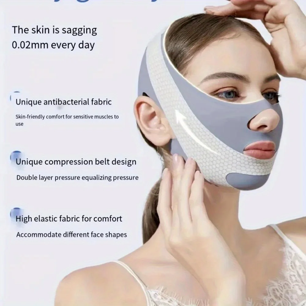 1pc Gezicht Afslanken Bandage  - Lifting Belt recensie en prijs