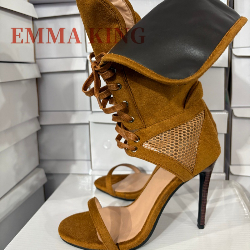 Elegante camelbruine enkelsand - Crossfit Event recensie en prijs