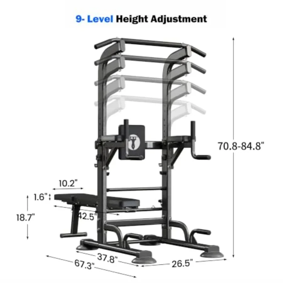 Power Tower Pull Up Bar Statio - Pull Up Bar recensie en prijs