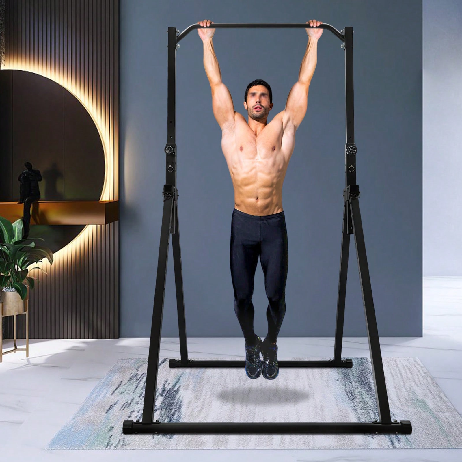 Driehoekige Pull-up Station Pu - Pull Up Bar recensie en prijs