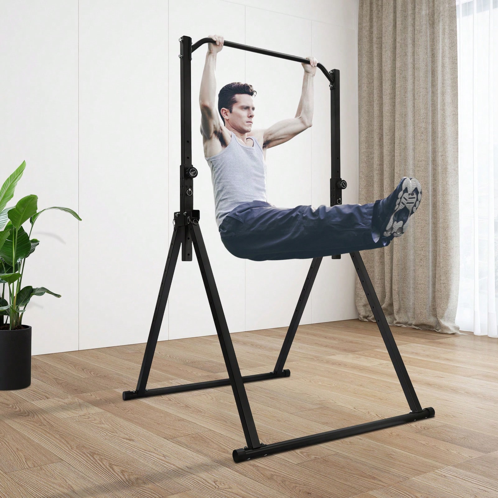 Driehoekige Pull-up Station Pu - Pull Up Bar recensie en prijs