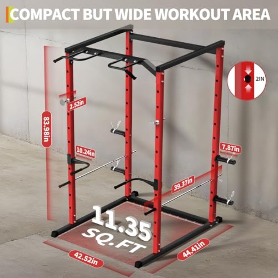 Zware Power Cage met Pull-Up B - Pull Up Bar recensie en prijs