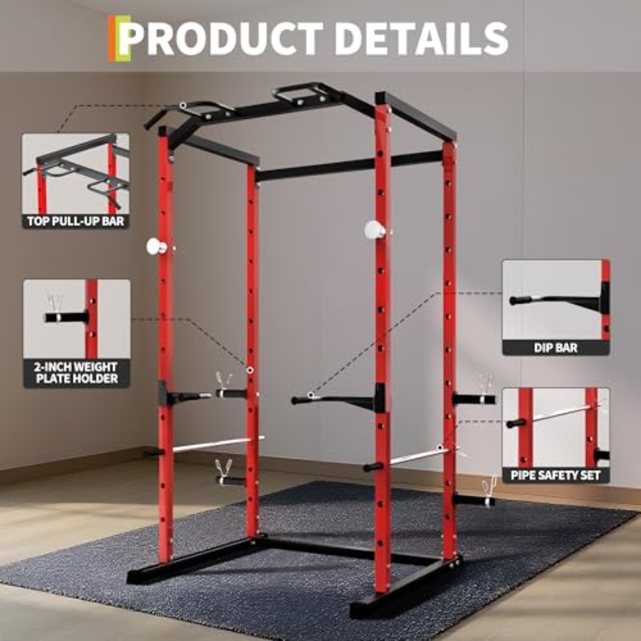 Zware Power Cage met Pull-Up B - Pull Up Bar recensie en prijs