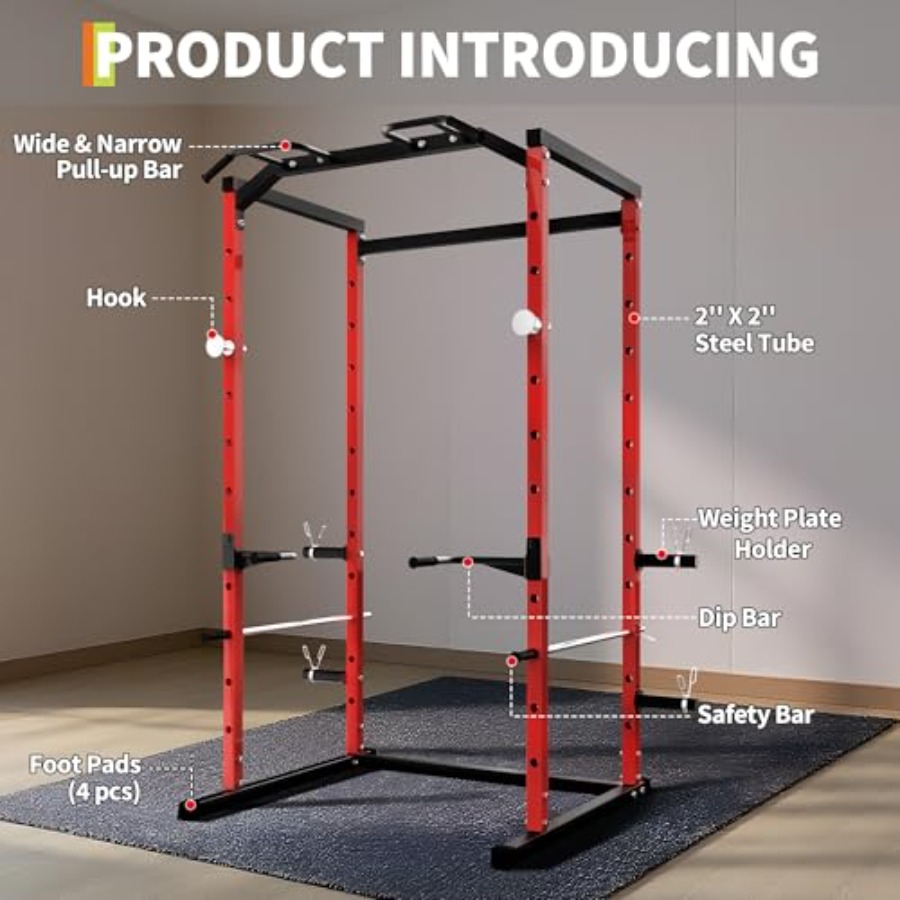 Zware Power Cage met Pull-Up B - Pull Up Bar recensie en prijs