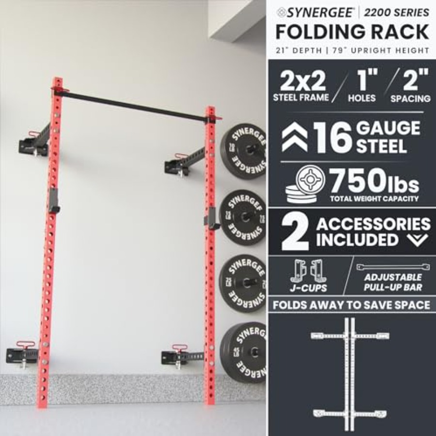 2200 Serie Opvouwbaar Squat Ra - Pull Up Bar recensie en prijs