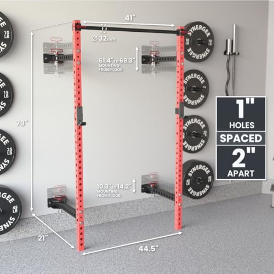 2200 Serie Opvouwbaar Squat Ra - Pull Up Bar recensie en prijs
