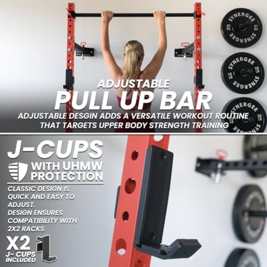 2200 Serie Opvouwbaar Squat Ra - Pull Up Bar recensie en prijs