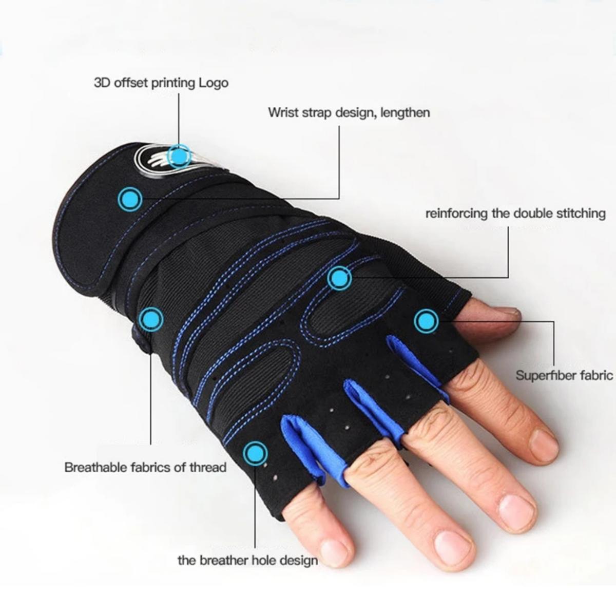 Gymhandschoenen voor heren Dam - Weightlifting Gloves recensie en prijs