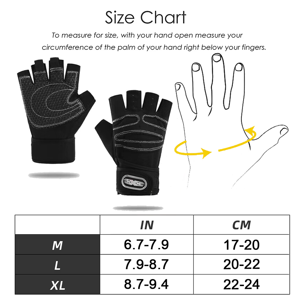 Gymhandschoenen Fitness Gewich - Weightlifting Gloves recensie en prijs