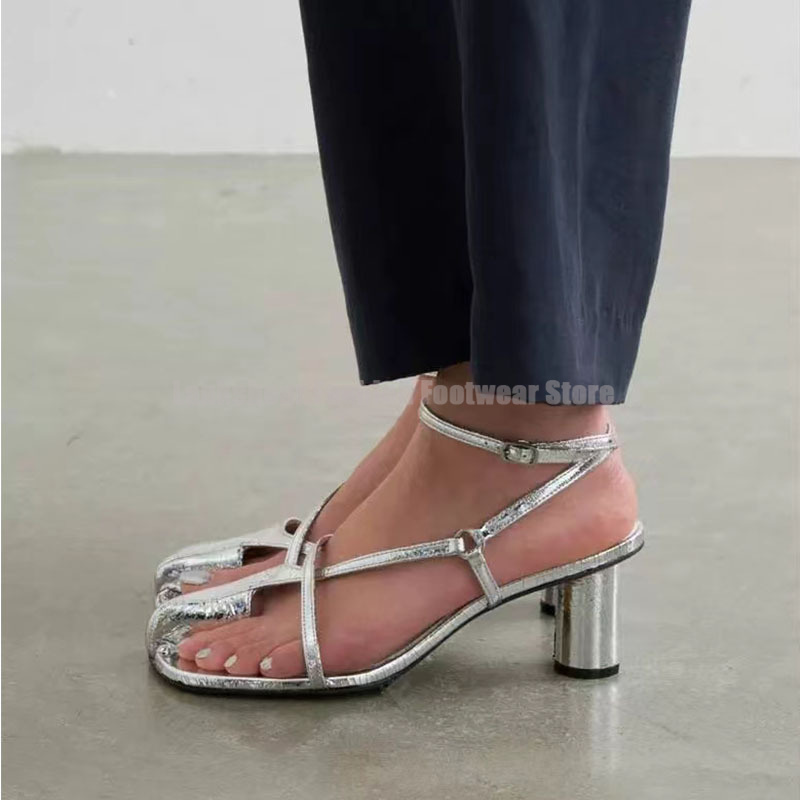 Zwarte Tabi Teen Sandalen Vrou - Crossfit Belt recensie en prijs