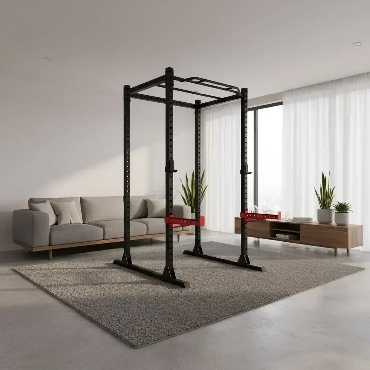 Verstelbaar Home Gym Squat Rac - Pull Up Bar recensie en prijs