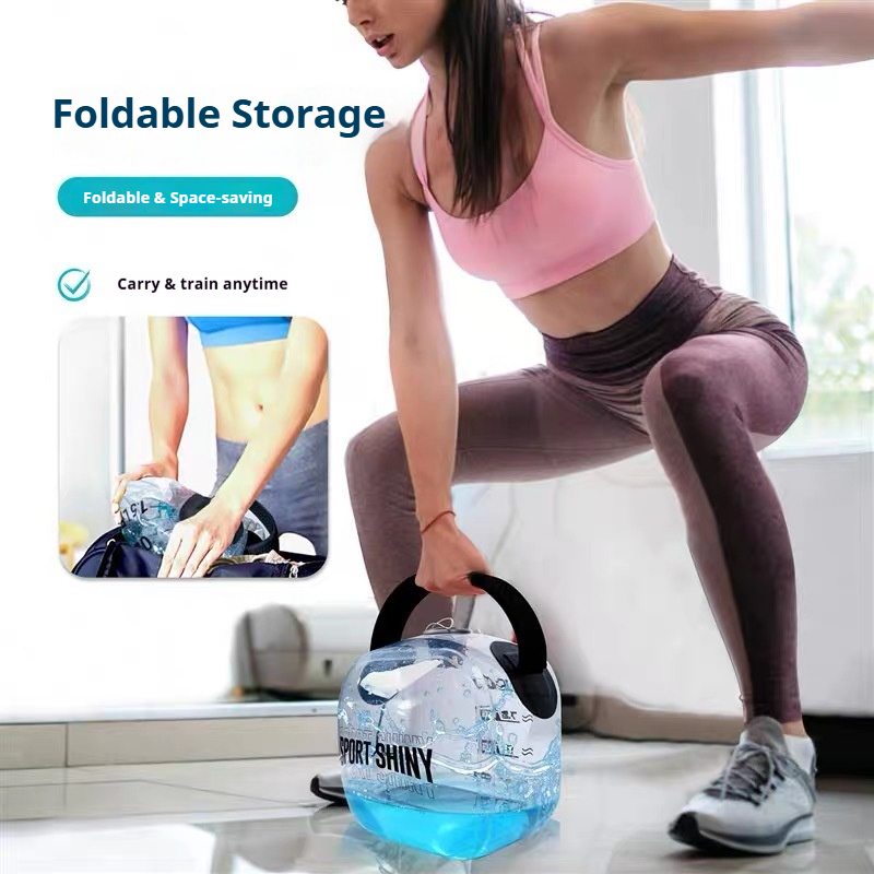 Draagbare waterkettlebell met  - Kettlebell recensie en prijs