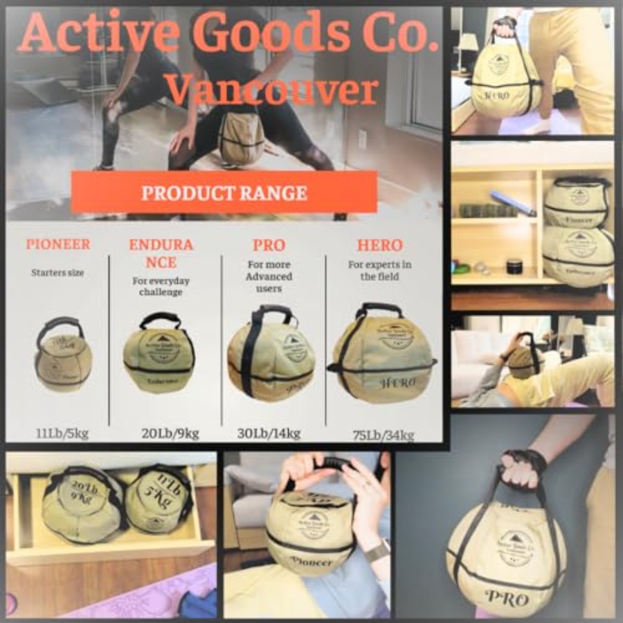 Kettlebell zandzak voor fitnes - Kettlebell recensie en prijs