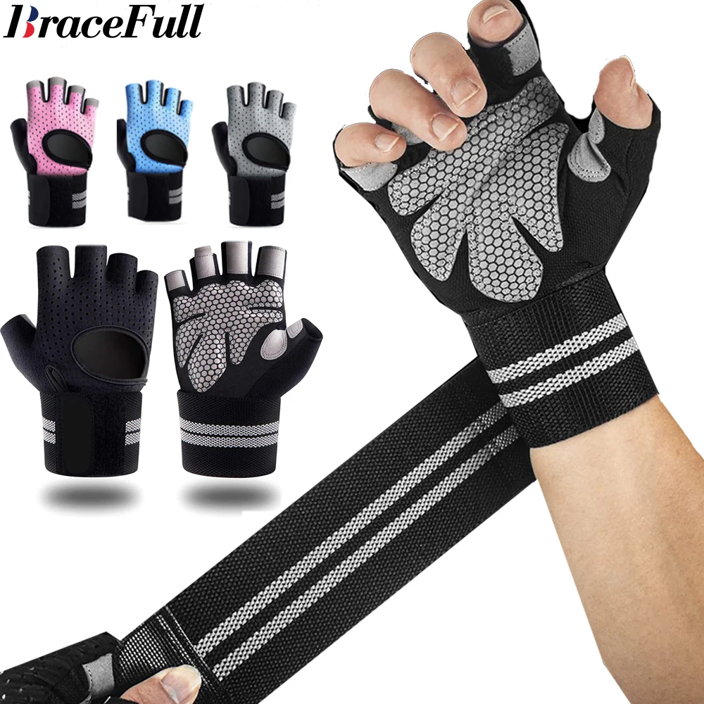 1 paar halve vinger gym fitnes - Weightlifting Gloves recensie en prijs