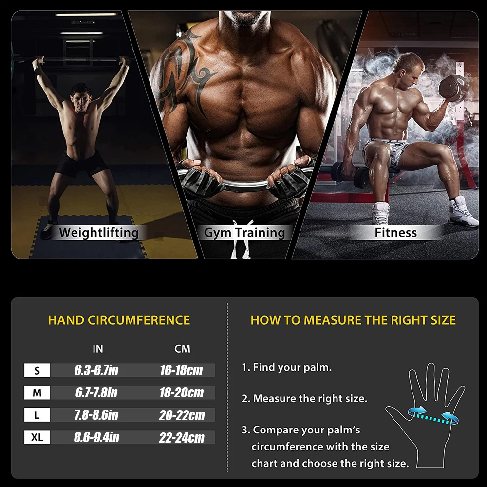 1 paar halve vinger gym fitnes - Weightlifting Gloves recensie en prijs