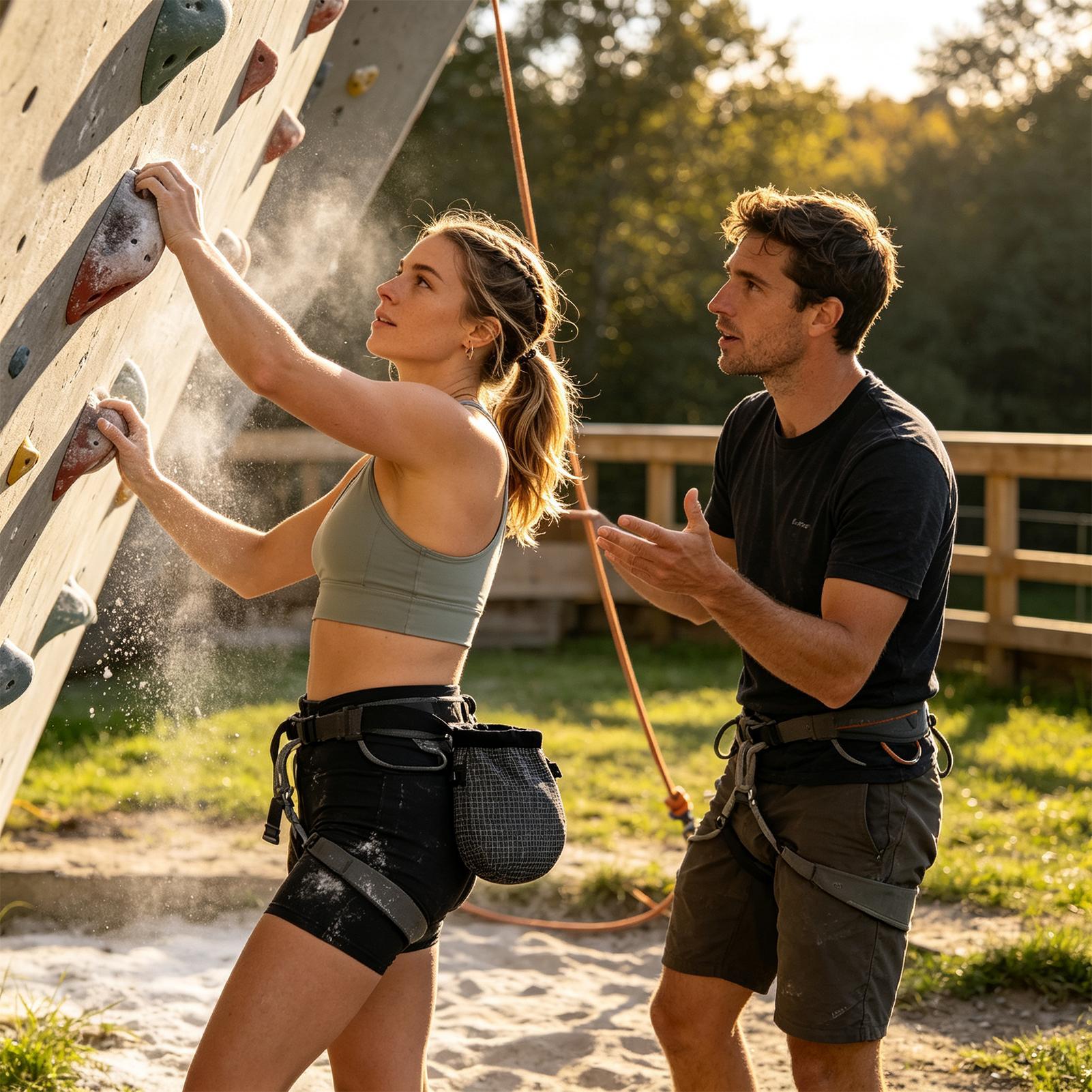 Verstelbare riem Klimkrijtzak  - Chalk Bag recensie en prijs